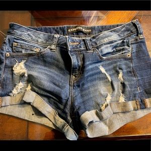 Express Jean Shorts